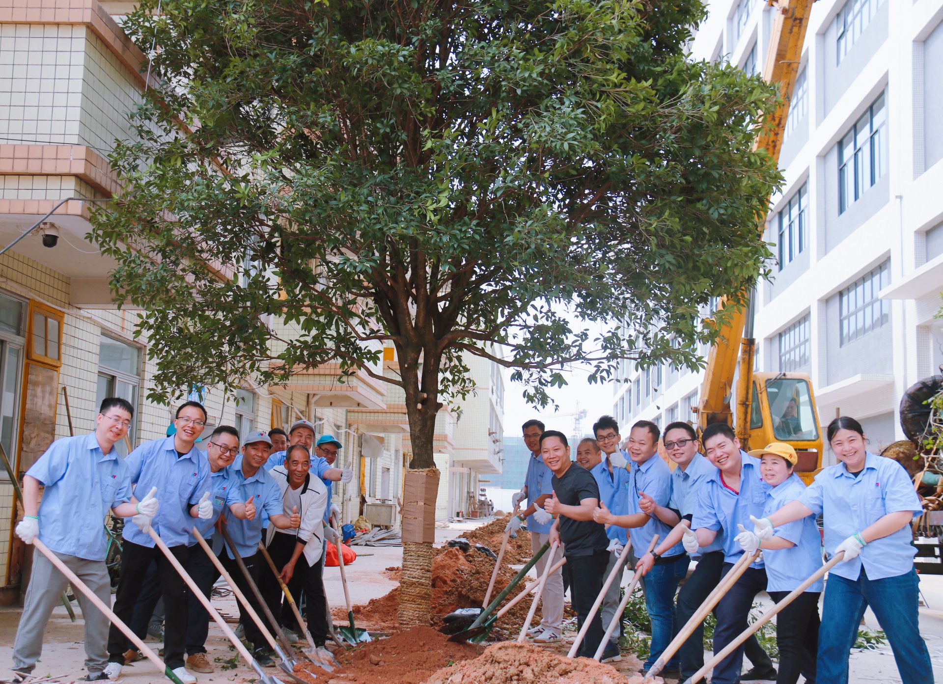 2023年馬安新廠植樹節(jié)活動